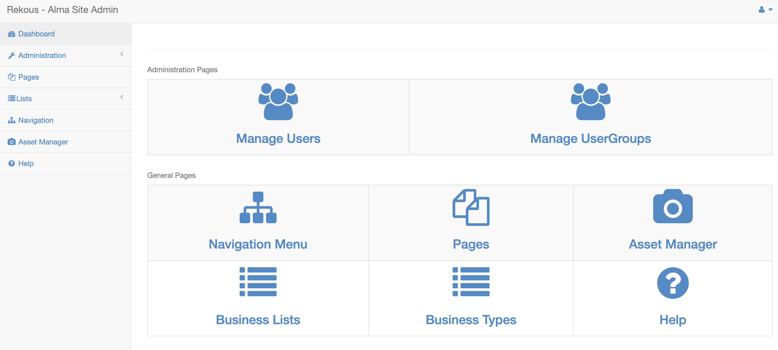 CMS Dashboard